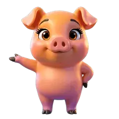Penny, the MemoryBank mascot, waving hello